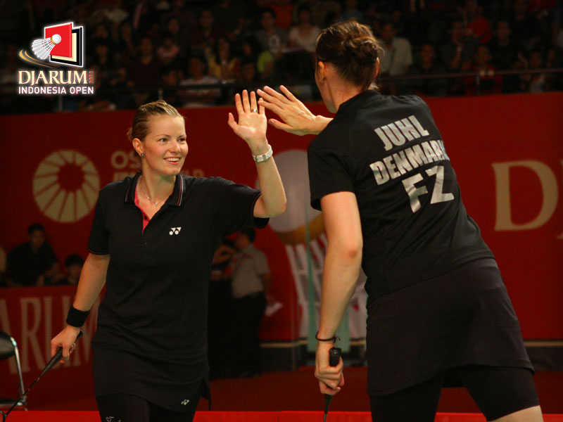 Kekompakan Christinna Pedersen-Kamilla Rytter Juhl