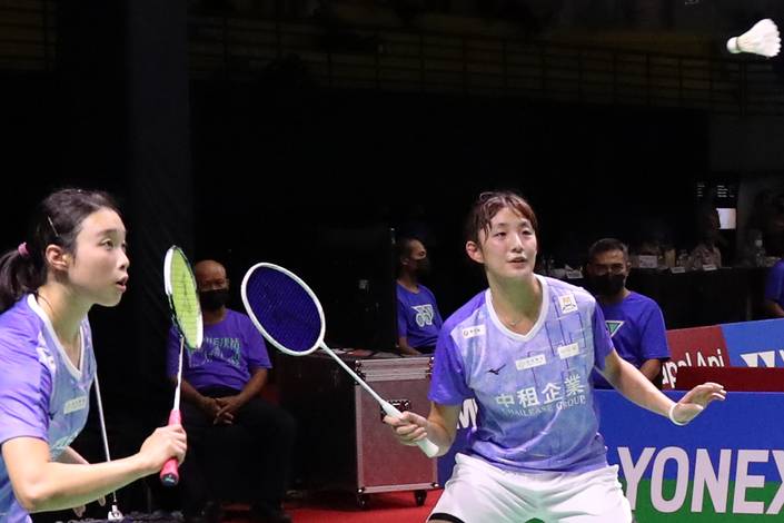 Sung Yu-Hsuan/Wang Szu-Min (Djarum Badminton) Sung Yu-Hsuan/Wang Szu-Min (Djarum Badminton)
