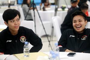 Siti Fadia Silva Ramadhanti & Apriyani Rahayu (Djarum Badminton/Edward Luhukay)