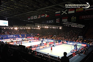 Suasa Istora Senayan, Jakarta.