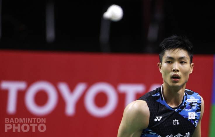 Chou Tien Chen (Taiwan) mengembalikan shuttlecock. (Copyright: Badmintonphoto | Courtesy of BWF) Chou Tien Chen (Taiwan) mengembalikan shuttlecock. (Copyright: Badmintonphoto | Courtesy of BWF)