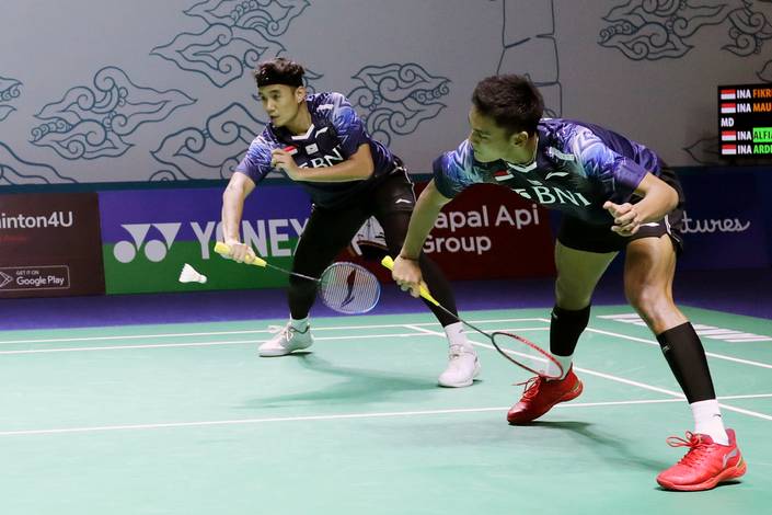 Bagas Maulana/Muhammad Shohibul Fikri (Djarum Badminton) Bagas Maulana/Muhammad Shohibul Fikri (Djarum Badminton)