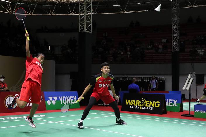 Marwan Faza/Jessica Maya Rismawardani (Djarum Badminton) Marwan Faza/Jessica Maya Rismawardani (Djarum Badminton)