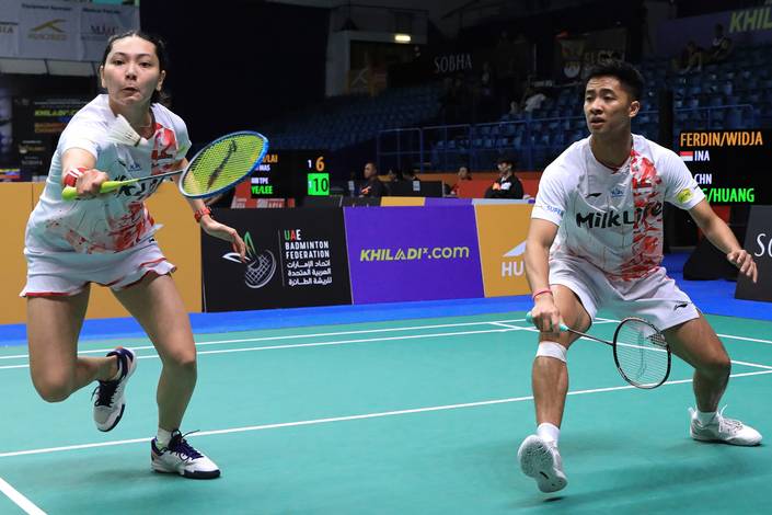 Gloria Emanuelle Widjaja & Dejan Ferdinansyah (Humas PP PBSI) Gloria Emanuelle Widjaja & Dejan Ferdinansyah (Humas PP PBSI)