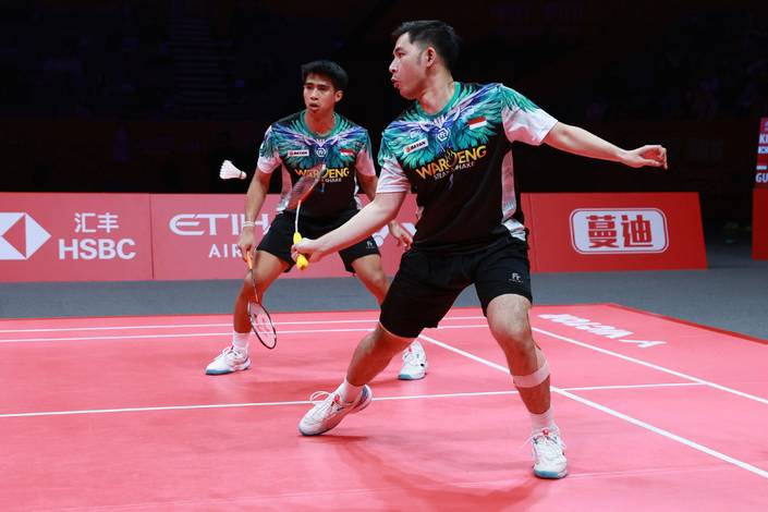 Sabar Karyaman Gutama/Moh Reza Pahlevi Isfahani (Humas PP PBSI)