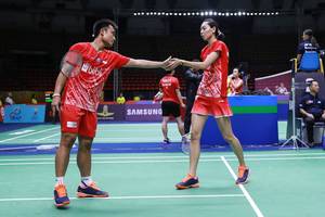 Hafiz Faizal/Gloria Emanuelle Widjaja (Indonesia) harus terhenti di babak pertama Yonex Thailand Open 2020 BWF World Tour Super 1000. (Foto: PBSI)