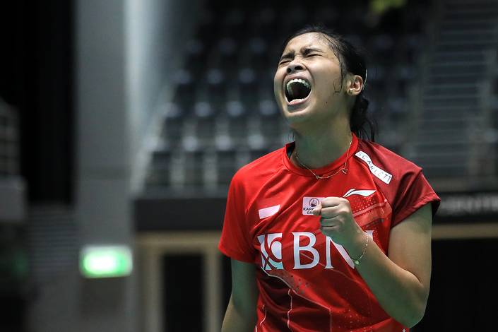 Gregoria Mariska Tunjung (Humas PP PBSI) Gregoria Mariska Tunjung (Humas PP PBSI)