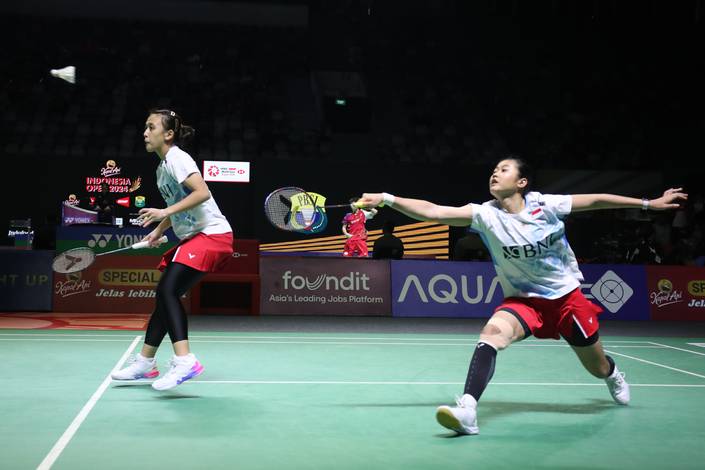 Febriana Dwipuji Kusuma/Amallia Cahaya Pratiwi (Djarum Badminton) Febriana Dwipuji Kusuma/Amallia Cahaya Pratiwi (Djarum Badminton)