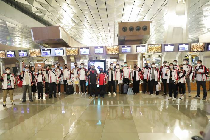 Tim bulutangkis Indonesia untuk Olimpiade Tokyo 2020. (Foto: PP PBSI) Tim bulutangkis Indonesia untuk Olimpiade Tokyo 2020. (Foto: PP PBSI)