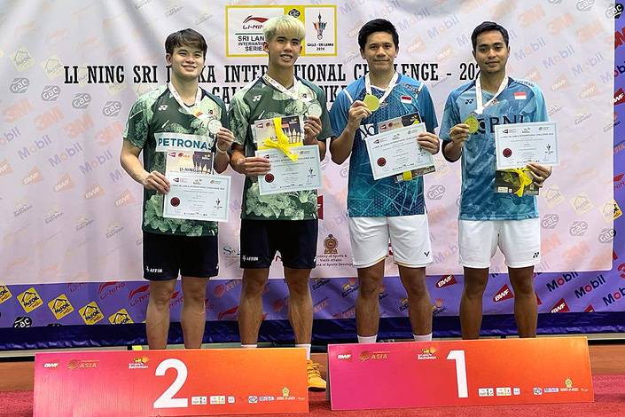 Bryan Jeremy Goonting/M Fazriq Mohamad Razif & Rahmat Hidayat/Yeremia Erich Yoche Yacob Rambitan (Humas PP PBSI) Bryan Jeremy Goonting/M Fazriq Mohamad Razif & Rahmat Hidayat/Yeremia Erich Yoche Yacob Rambitan (Humas PP PBSI)