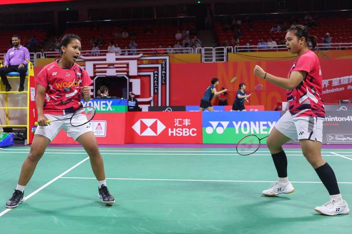 Isyana Syahira Meida/Rinjani Kwinara Nastine (Humas PP PBSI) Isyana Syahira Meida/Rinjani Kwinara Nastine (Humas PP PBSI)
