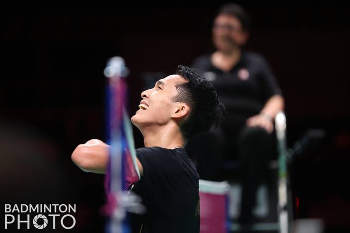 Jonatan Christie (Badminton Photo/Yves Lacroix) Jonatan Christie (Badminton Photo/Yves Lacroix)