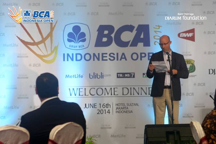 Sekretaris Jenderal BWF, Thomas Lund. Sekretaris Jenderal BWF, Thomas Lund.