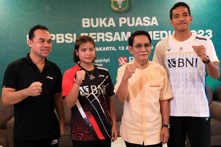 Rionny Mainaky, Komang Ayu Cahya Dewi, Edi Sukarno, & Chico Aura Dwi Wardoyo (Humas PP PBSI) Rionny Mainaky, Komang Ayu Cahya Dewi, Edi Sukarno, & Chico Aura Dwi Wardoyo (Humas PP PBSI)