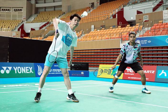Kevin Sanjaya Sukamuljo/Rahmat Hidayat (Humas PP PBSI) Kevin Sanjaya Sukamuljo/Rahmat Hidayat (Humas PP PBSI)