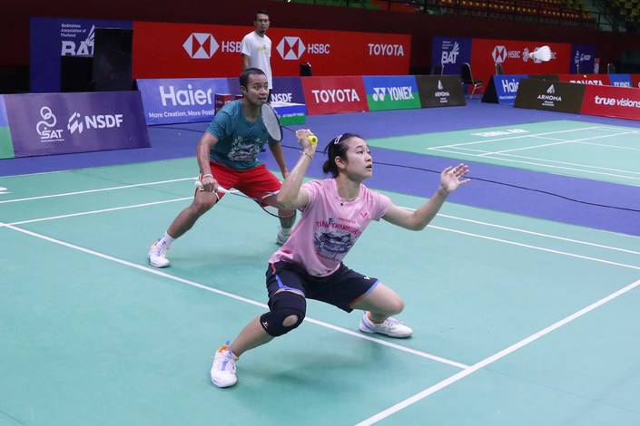 Rehan Naufal Kusharjanto/Lisa Ayu Kusumawati (Humas PP PBSI) Rehan Naufal Kusharjanto/Lisa Ayu Kusumawati (Humas PP PBSI)