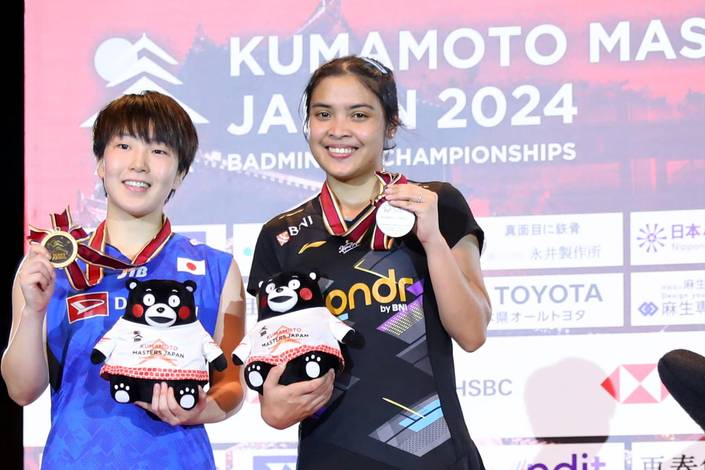 Akane Yamaguchi & Gregoria Mariska Tunjung (Humas PP PBSI) Akane Yamaguchi & Gregoria Mariska Tunjung (Humas PP PBSI)