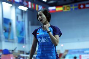 Putri Kusuma Wardani (Indonesia). (Foto: PP PBSI)