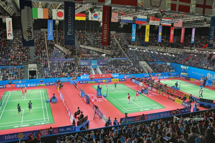 Perhelatan Indonesia Open 2019 di Jakarta (Djarum Badminton) Perhelatan Indonesia Open 2019 di Jakarta (Djarum Badminton)