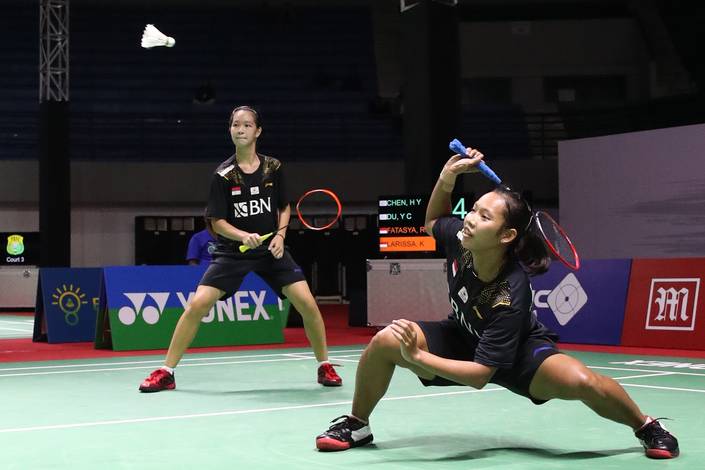 Ridya Aulia Fatasya/Kelly Larissa (Djarum Badminton) Ridya Aulia Fatasya/Kelly Larissa (Djarum Badminton)