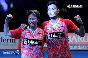 Tontowi Ahmad/Liliyana Natsir.