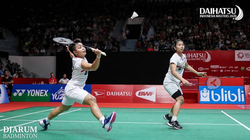 Greysia POLII/Apriyani RAHAYU (Indonesia) Greysia POLII/Apriyani RAHAYU (Indonesia)