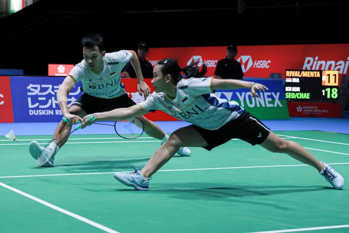Rinov Rivaldy/Pitha Haningtyas Mentari (Humas PP PBSI) Rinov Rivaldy/Pitha Haningtyas Mentari (Humas PP PBSI)