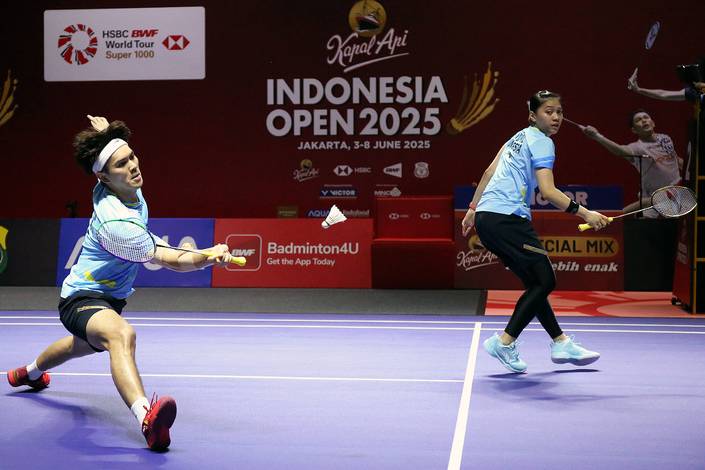 Adnan Maulana/Indah Cahya Sari Jamil (Djarum Badminton/Edward Luhukay) Adnan Maulana/Indah Cahya Sari Jamil (Djarum Badminton/Edward Luhukay)
