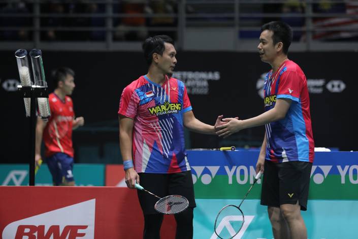 Mohammad Ahsan/Hendra Setiawan (Humas PP PBSI) Mohammad Ahsan/Hendra Setiawan (Humas PP PBSI)
