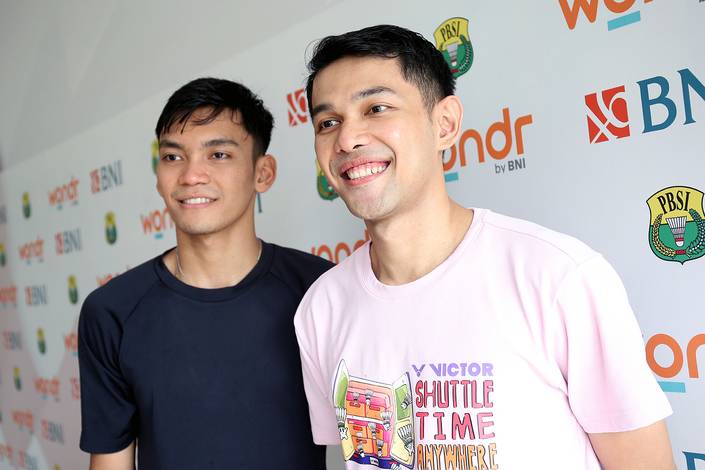 Muhammad Shohibul Fikri & Fajar Alfian (Djarum Badminton/Edward Luhukay) Muhammad Shohibul Fikri & Fajar Alfian (Djarum Badminton/Edward Luhukay)