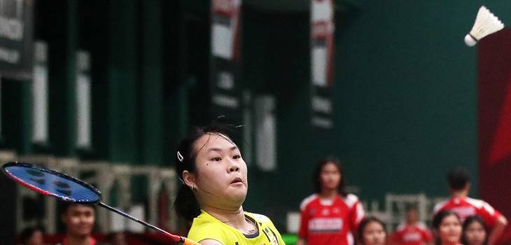 Pimchanok Sutthiviriyakul (Djarum Badminton/Edward Luhukay) Pimchanok Sutthiviriyakul (Djarum Badminton/Edward Luhukay)