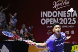 Alwi Farhan (Djarum Badminton/Edward Luhukay) Alwi Farhan (Djarum Badminton/Edward Luhukay)