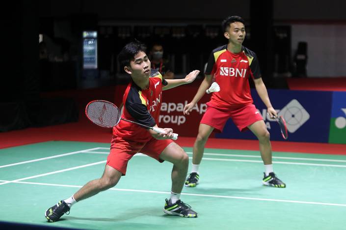 Muh Putra Erwiansyah/Patra Harapan Rindorindo (Djarum Badminton) Muh Putra Erwiansyah/Patra Harapan Rindorindo (Djarum Badminton)