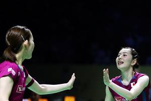 Nami Matsuyama/Chiharu Shida (Djarum Badminton/Edward Luhukay)