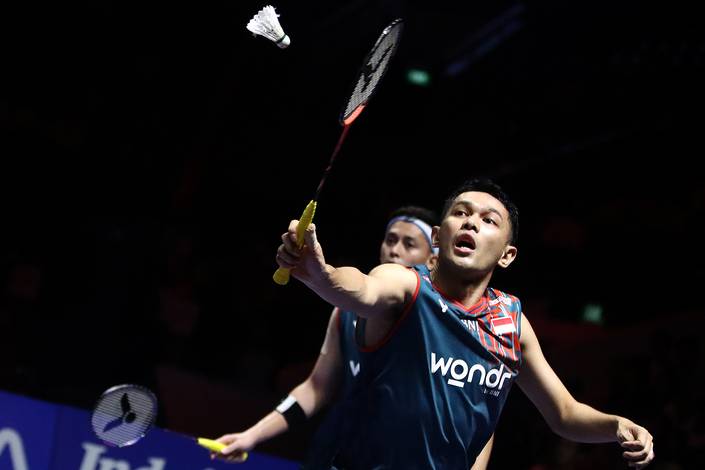 Fajar Alfian/Muhammad Rian Ardianto (Djarum Badminton/Edward Luhukay) Fajar Alfian/Muhammad Rian Ardianto (Djarum Badminton/Edward Luhukay)