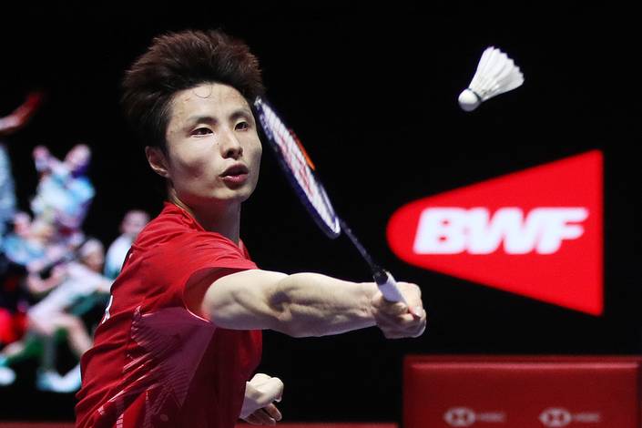 Shi Yu Qi (Djarum Badminton/Edward Luhukay) Shi Yu Qi (Djarum Badminton/Edward Luhukay)
