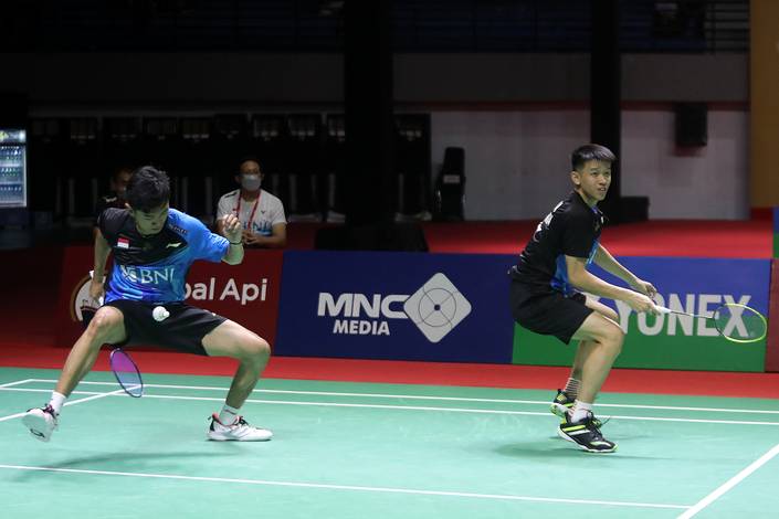 Raymond Indra/Daniel Edgar Marvino (Djarum Badminton) Raymond Indra/Daniel Edgar Marvino (Djarum Badminton)