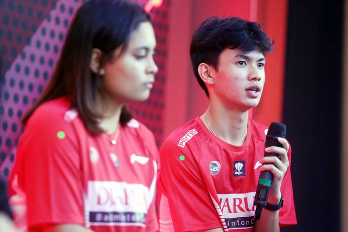 Bernadine Anindya Wardana & Richie Duta Ricardo (Djarum Badminton/Edward Luhukay) Bernadine Anindya Wardana & Richie Duta Ricardo (Djarum Badminton/Edward Luhukay)