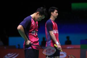 Marcus Fernaldi Gideon & Kevin Sanjaya Sukamuljo (Humas PP PBSI)