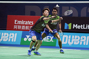 Tontowi Ahmad/Liliyana Natsir Pada Babak Semifinal Dubai World Superseries Finals 2017. (Foto: PBSI)