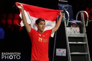 Jonatan Christie (Badminton Photo/Yves Lacroix)