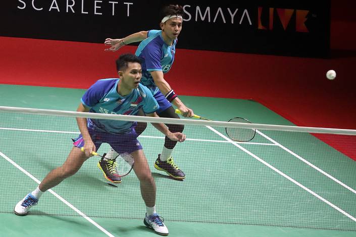 Fajar Alfian/Muhammad Rian Ardianto (Djarum Badminton) Fajar Alfian/Muhammad Rian Ardianto (Djarum Badminton)