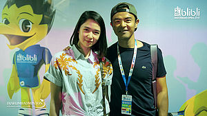 Laura Basuki (Kiri), Dion Wiyoko (Kanan)