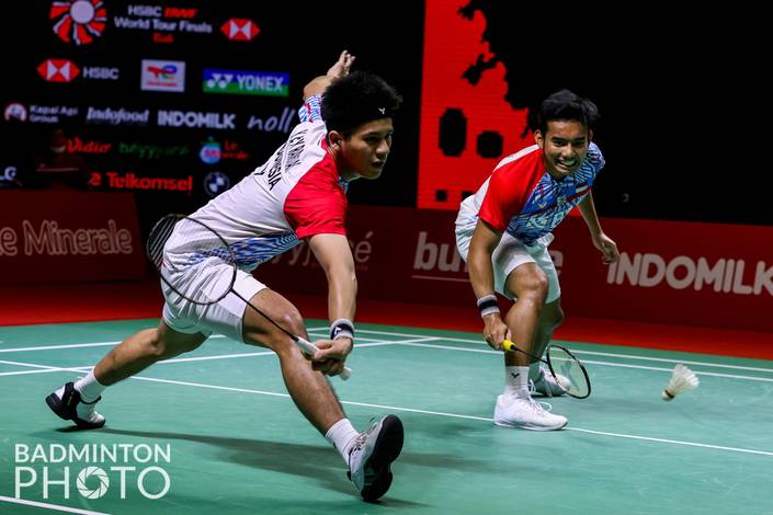 Yeremia Erich Yoche Yacob Rambitan & Pramudya Kusumawardana (Badminton Photo/Raphael Sachetat) Yeremia Erich Yoche Yacob Rambitan & Pramudya Kusumawardana (Badminton Photo/Raphael Sachetat)