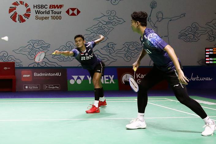 Muhammad Shohibul Fikri & Bagas Maulana (Djarum Badminton) Muhammad Shohibul Fikri & Bagas Maulana (Djarum Badminton)