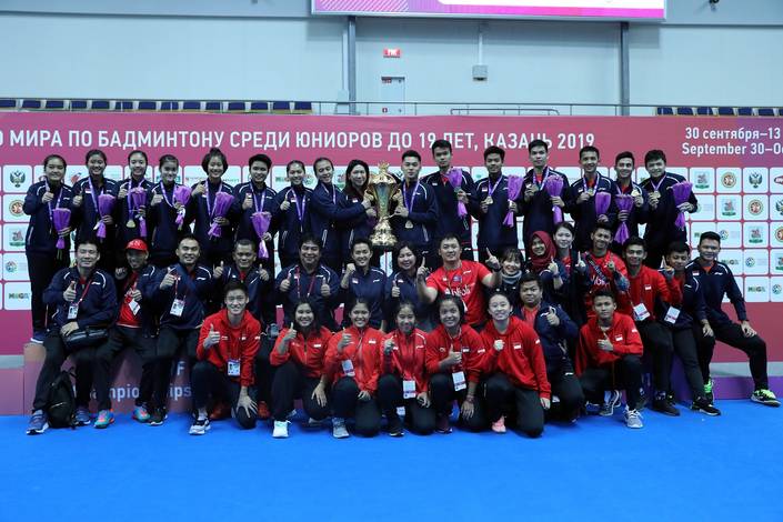 Tim junior Indonesia pada World Junior Championships 2019. Tim junior Indonesia pada World Junior Championships 2019.