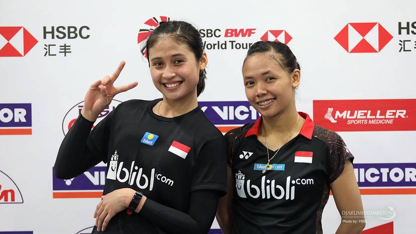 Rizki Amelia Pradipta/Della Destiara Haris (Indonesia). Rizki Amelia Pradipta/Della Destiara Haris (Indonesia).