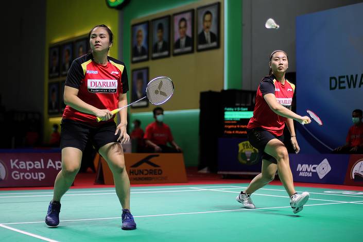 Melati Daeva Oktavianti & Febby Valencia Dwijayanti Gani (Djarum Badminton) Melati Daeva Oktavianti & Febby Valencia Dwijayanti Gani (Djarum Badminton)