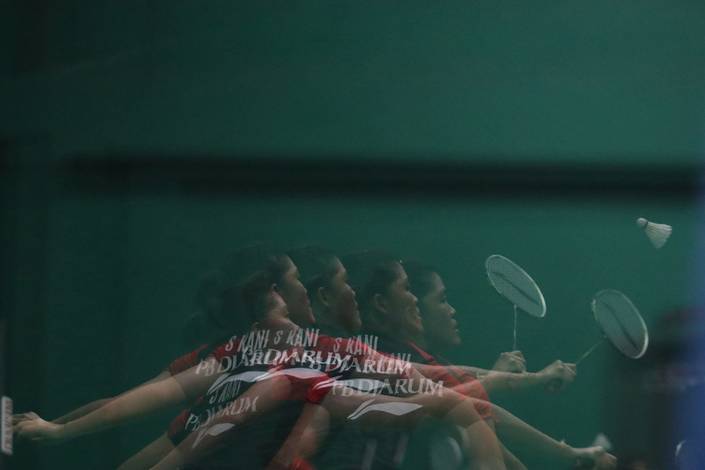 Serena Kani, salah satu atlet PB Djarum yang berlaga di YUZU Istonic Akmil Open 2021 (Edward Luhukay) Serena Kani, salah satu atlet PB Djarum yang berlaga di YUZU Istonic Akmil Open 2021 (Edward Luhukay)
