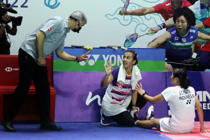 Febriana Dwipuji Kusuma/Amalia Cahaya Pratiwi (Djarum Badminton) Febriana Dwipuji Kusuma/Amalia Cahaya Pratiwi (Djarum Badminton)